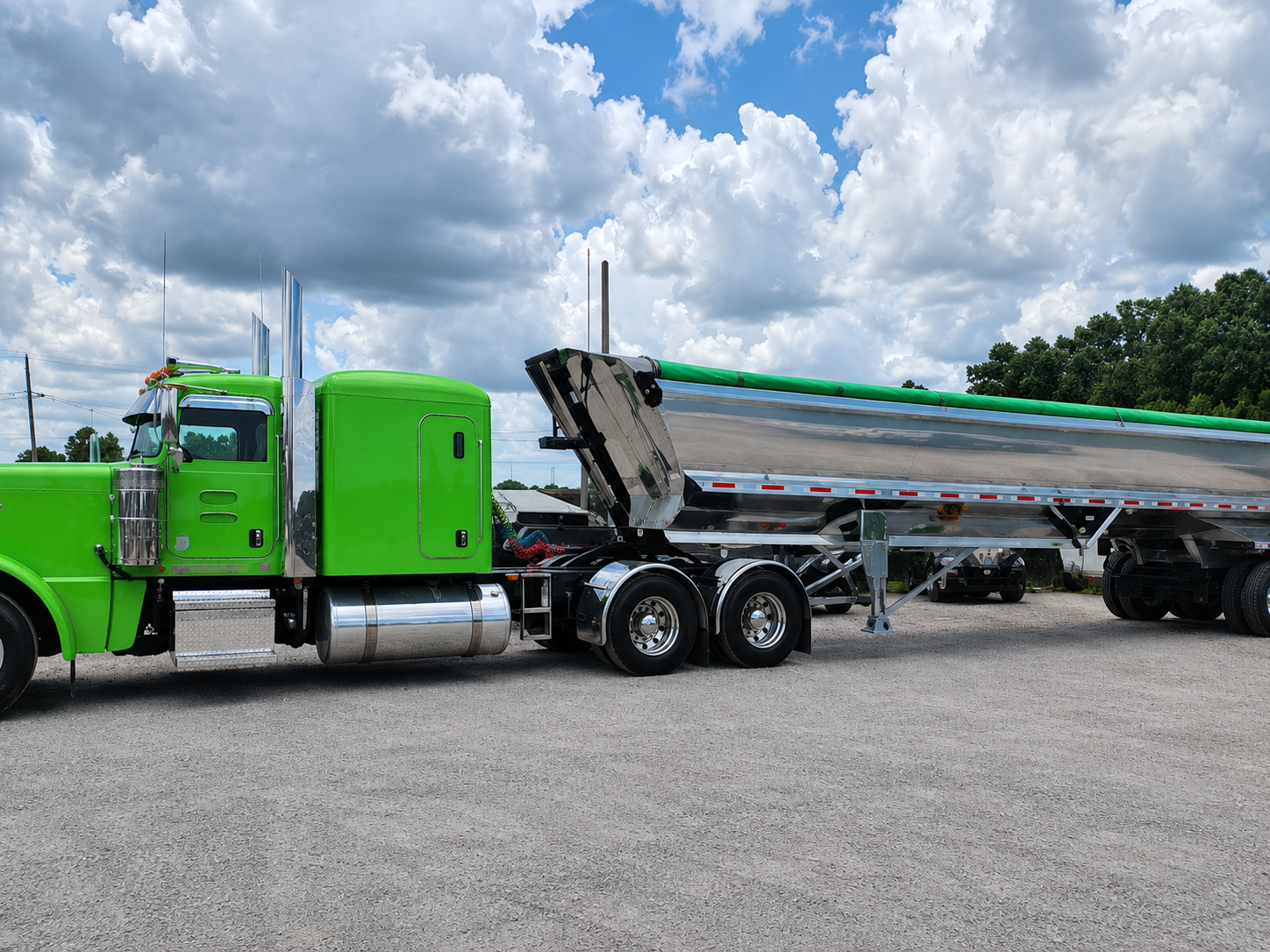 Brown Trailer Sales truck
